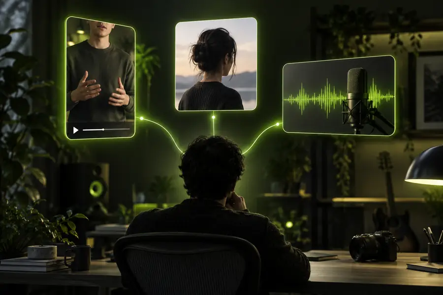 Talking visual after the lip sync workflow